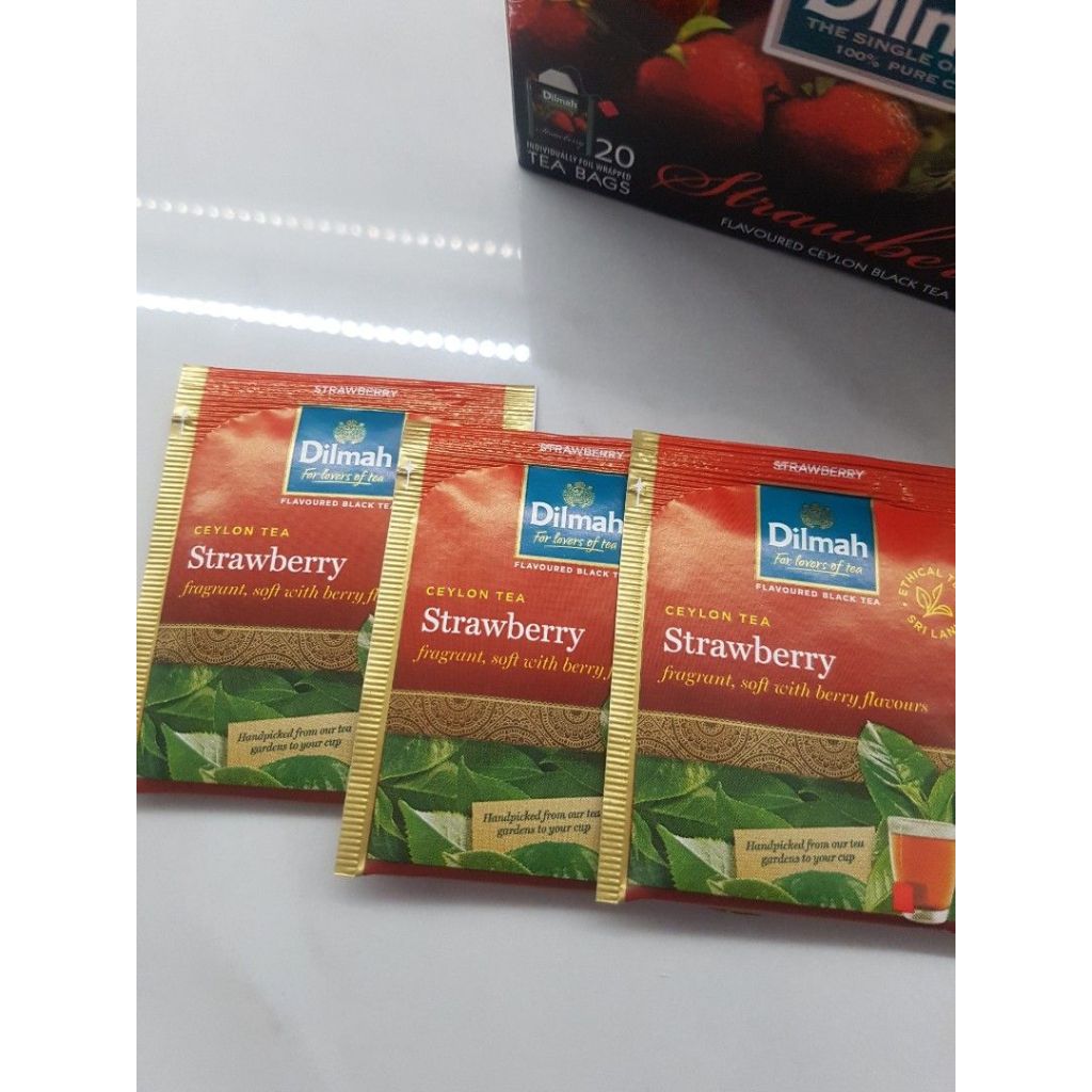 

dilmah tea strawberry