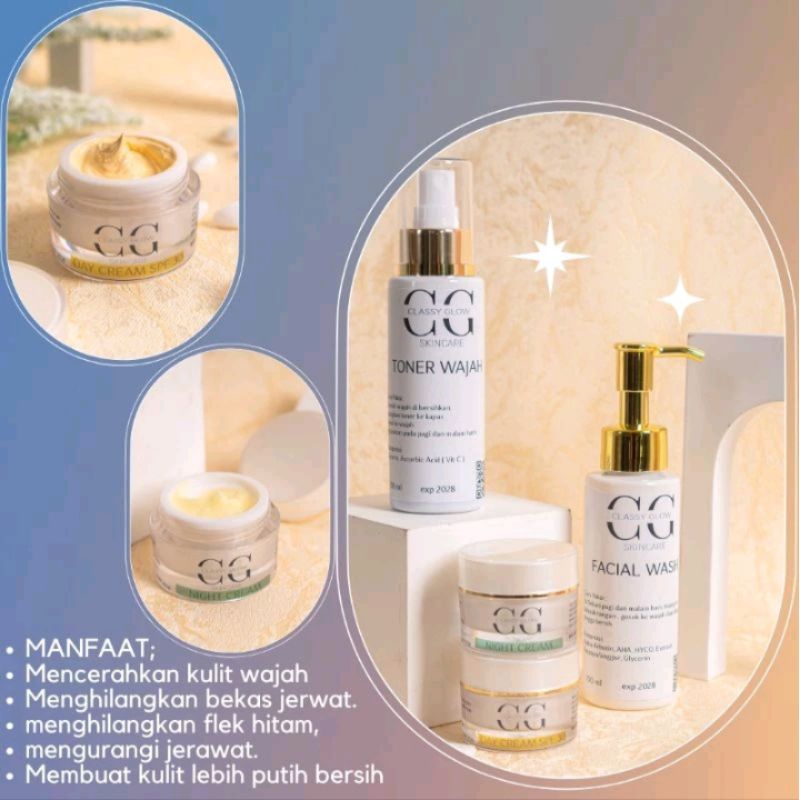 PAKET CLASSY GLOW SKINCARE