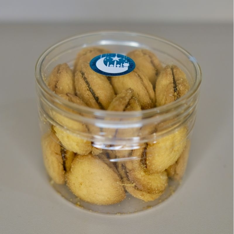 

[SALAD KAKA] Kue Kerang toples silinder