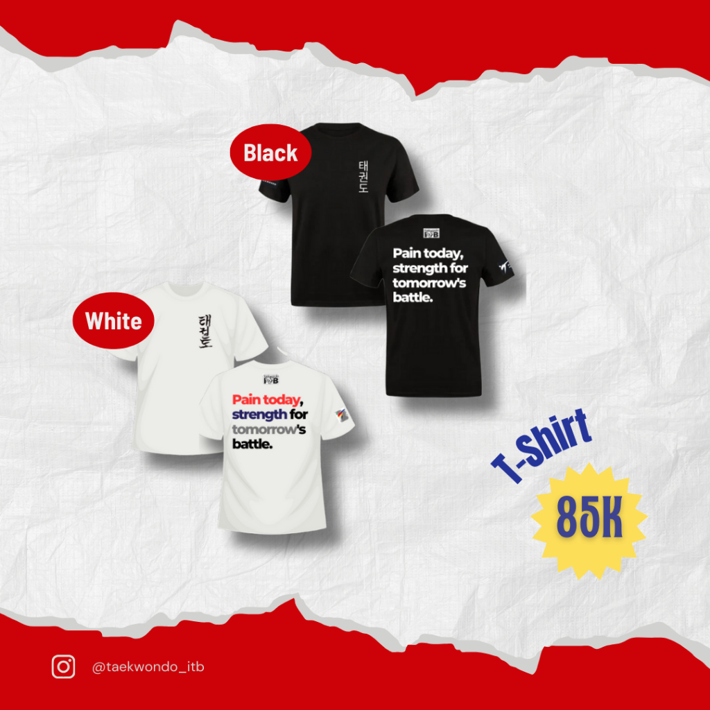 [PRE-ORDER] Kaos Taekwondo ITB 2025 – Official & Premium Quality