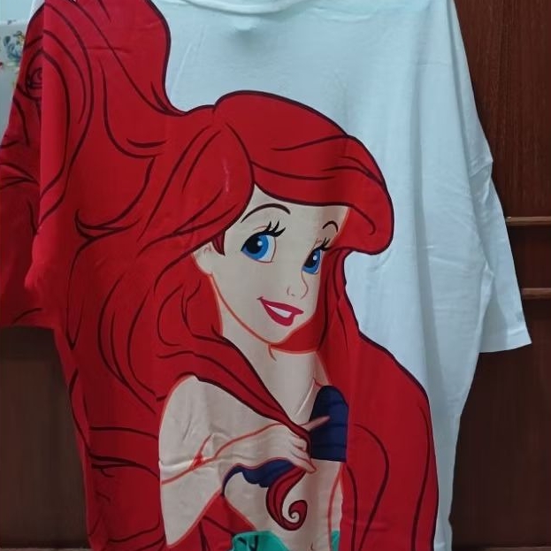 Preloved Kaos Wanita Zara x Disney Ariel