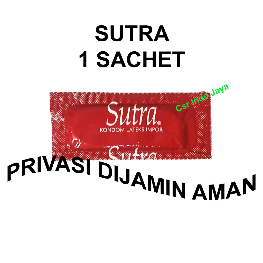 Kondom Sutra Merah Biru Gerigi Hitam OK Putih 003 Plus Eceran 1 Sachet