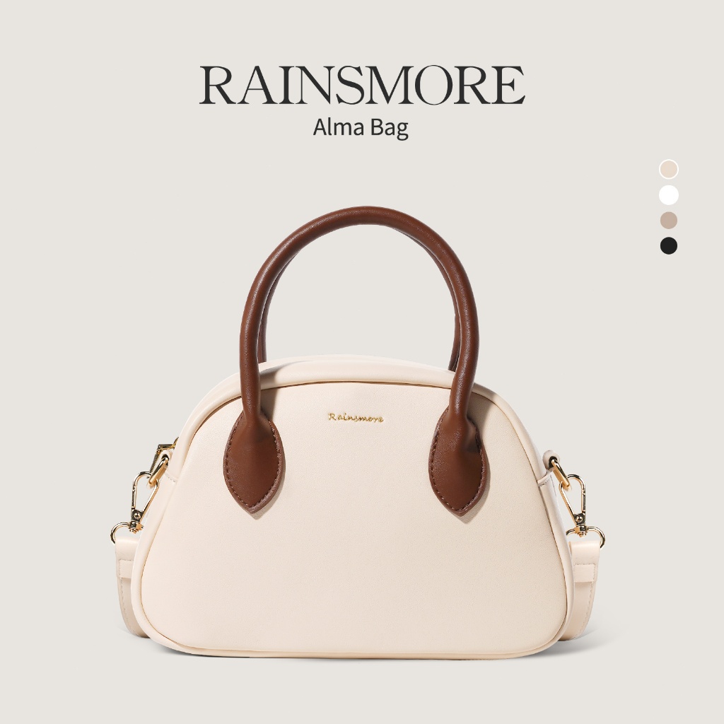 RAINSMORE-Tas Selempang Wanita Tas 3 in 1 Tas Model Terbaru Tas Kerja Tas Fashion Tas Elegan