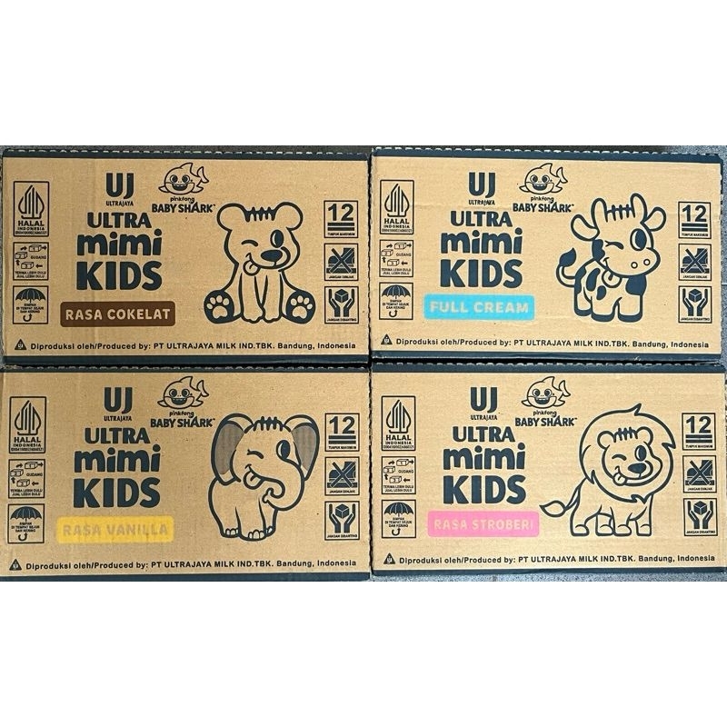 

Susu Ultra Mimi Kids Uht 125ml 40pcs 1 Karton
