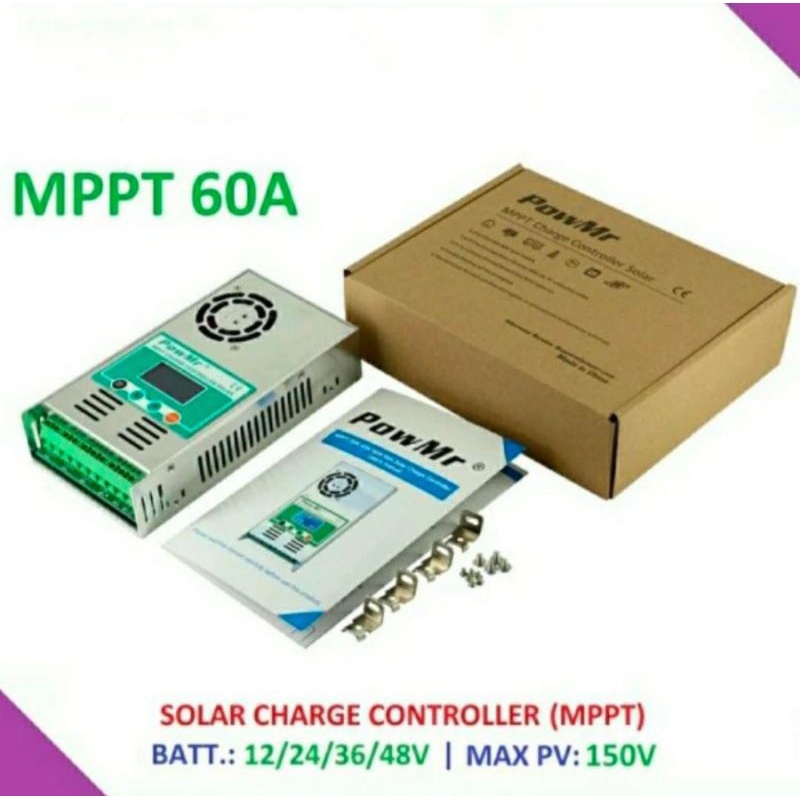 Powmr MPPT 60A Scc60A Solar Charger 60A