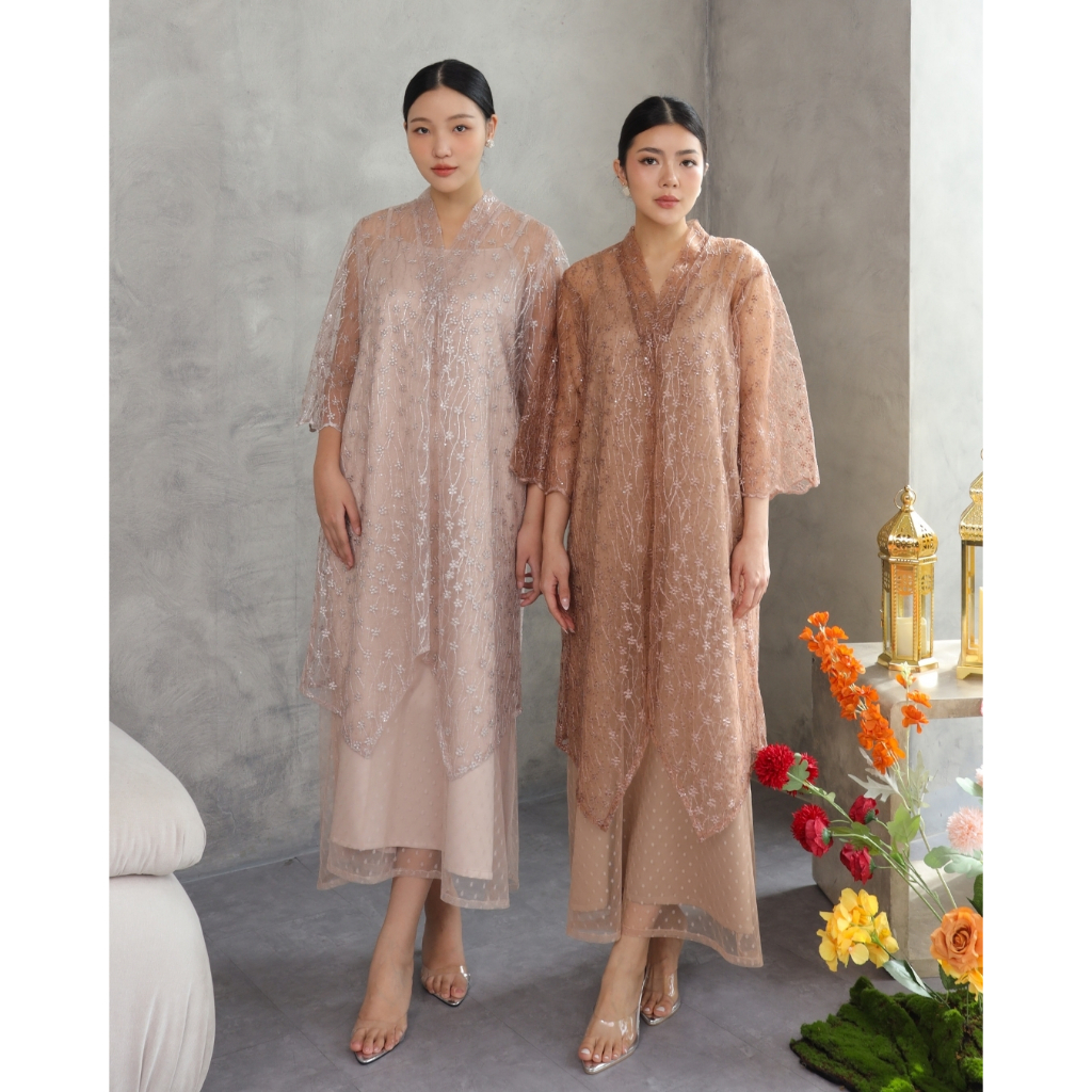 Golde - Arum Tille Dress / Tulle Dress / Dress Pesta / Dress Kondangan