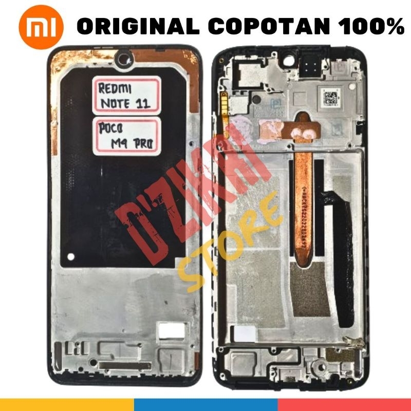 FRAME TATAKAN LCD XIAOMI REDMI NOTE 11 / POCO M4 PRO ORIGINAL COPOTAN 100%