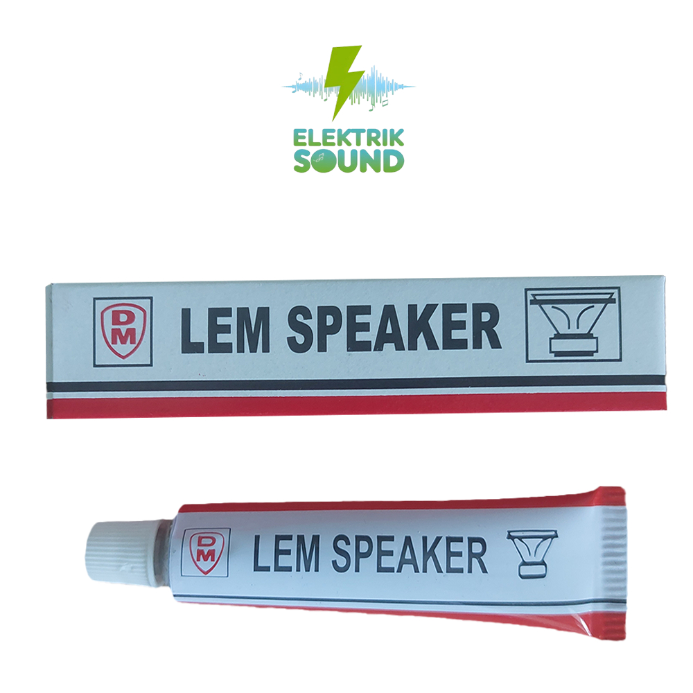DM Lem Speaker 20g - Lem Khusus Speaker, Tahan Air, Cepat Kering
