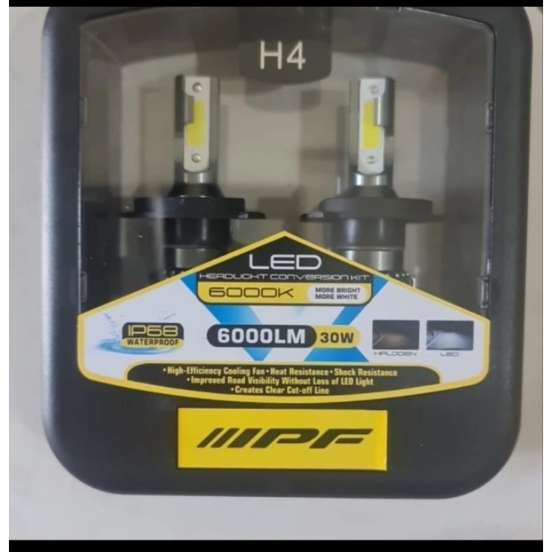 LAMPU LED IPF H4/SEPASANG