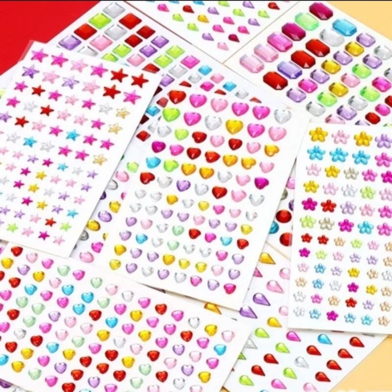 Manik Gems untuk Nail Art | Manik Gems untuk henna | Gems untuk Handphone