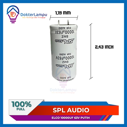 ELCO SPL AUDIO 10.000uf - 63V ORIGINAL SPL AUDIO PER PCS