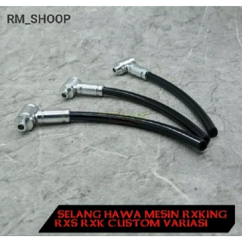 NEPEL SELANG HAWA TUTUP HAWA MESIN VARIASI CNC RX KING,RXS,RXK CUSTOM VARIASI