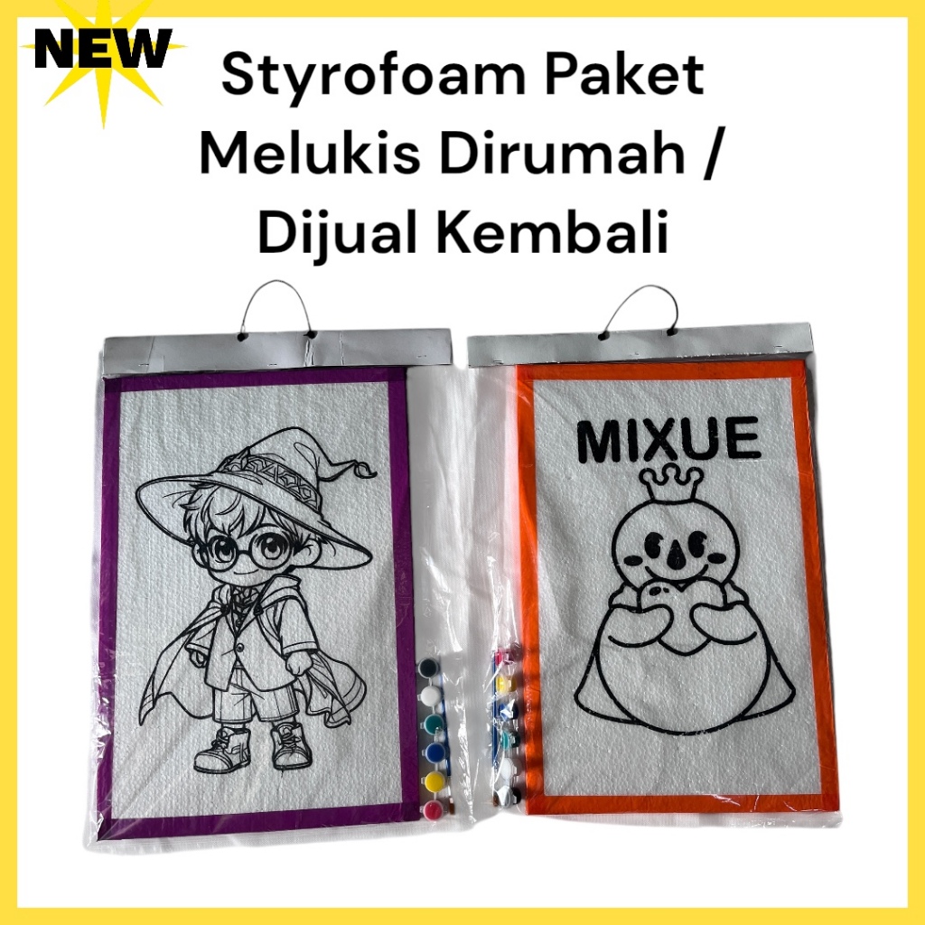 

Styrofoam Lukis Dirumah - Siap untuk Dijual Kembali atau Digunakan Melukis Pribadi Siap Pakai Murah
