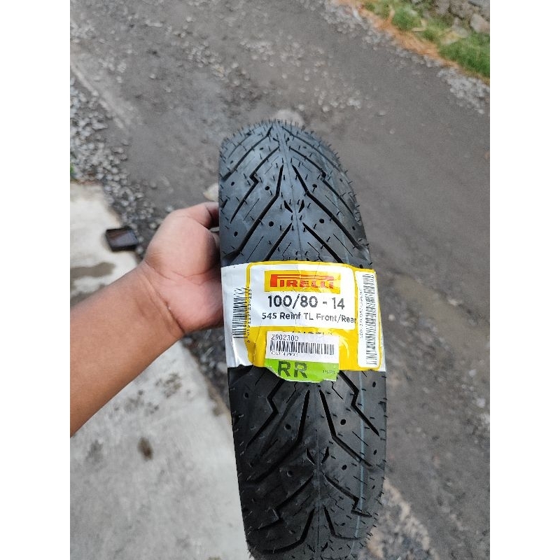 ban Pirelli Rosso scooter 100/80 14 original