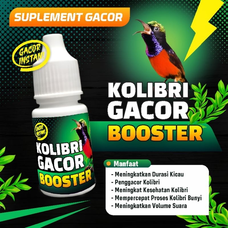 KOLIBRI GACOR BOOSTER VITAMIN BURUNG KOLIBRI DOPING BURUNG KOLIBRI GACOR BOOSTER METABOLISME BURUNG 
