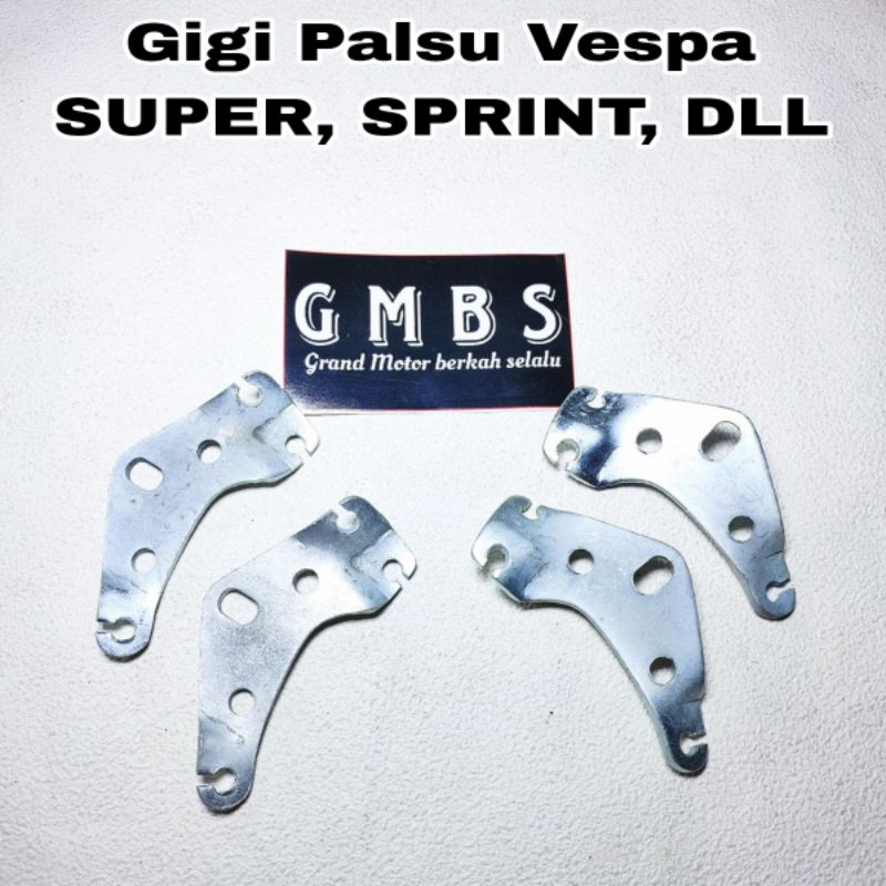Gigi Palsu Tahanan Kabel Gas Gigi Stang Vespa Super Sprint