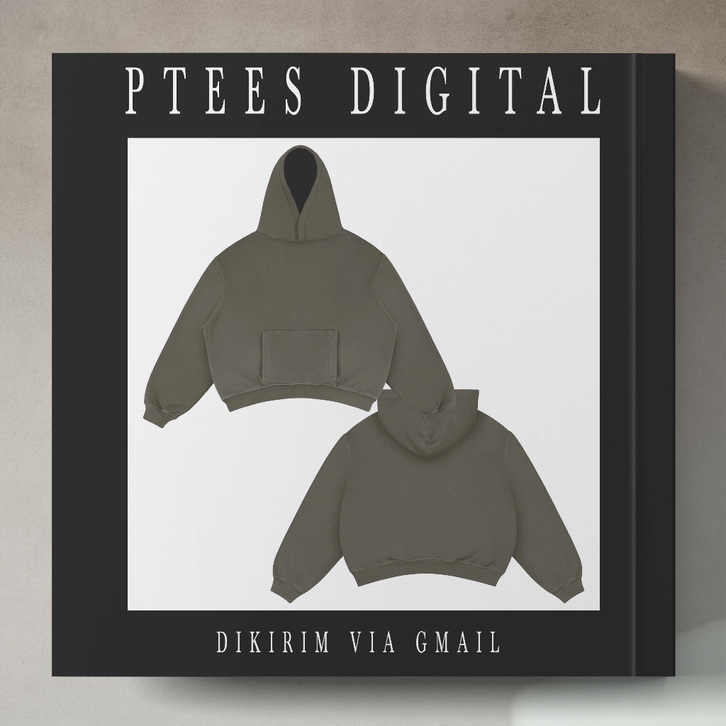 PD0023 - HOODIE MOCKUP - PSD PHOTOSHOP - TEMPLATE MOCKUPS JACKET JAKET