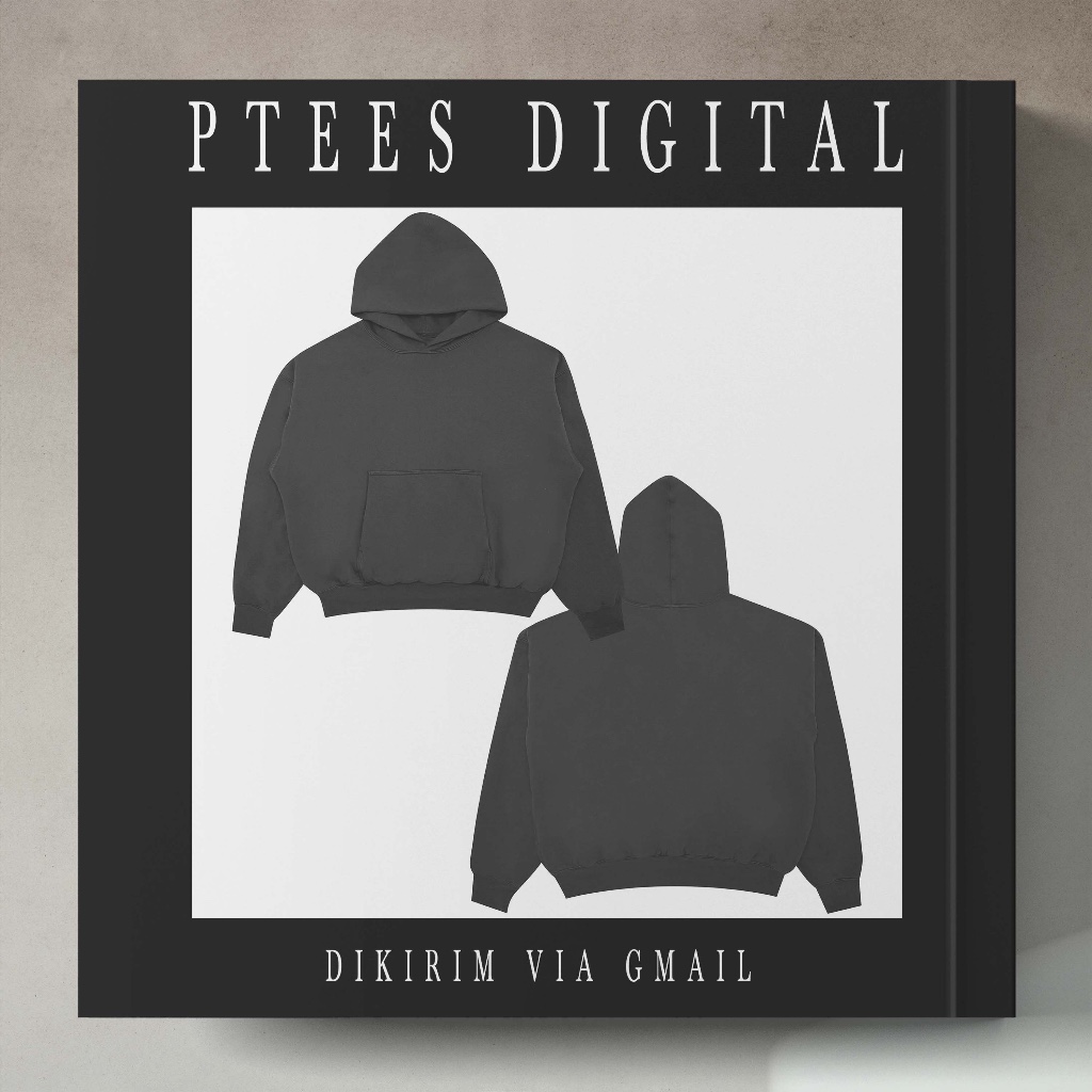 PD0028 - HOODIE MOCKUP - PSD PHOTOSHOP - TEMPLATE MOCKUPS JACKET JAKET