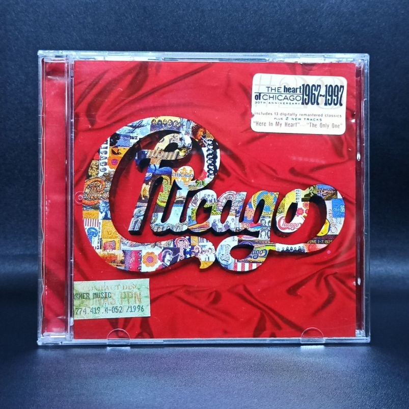 CD CHICAGO - THE HEART OF CHICAGO 1967-1997 IMPORT & LOVE SONGS ( CD ORIGINAL )