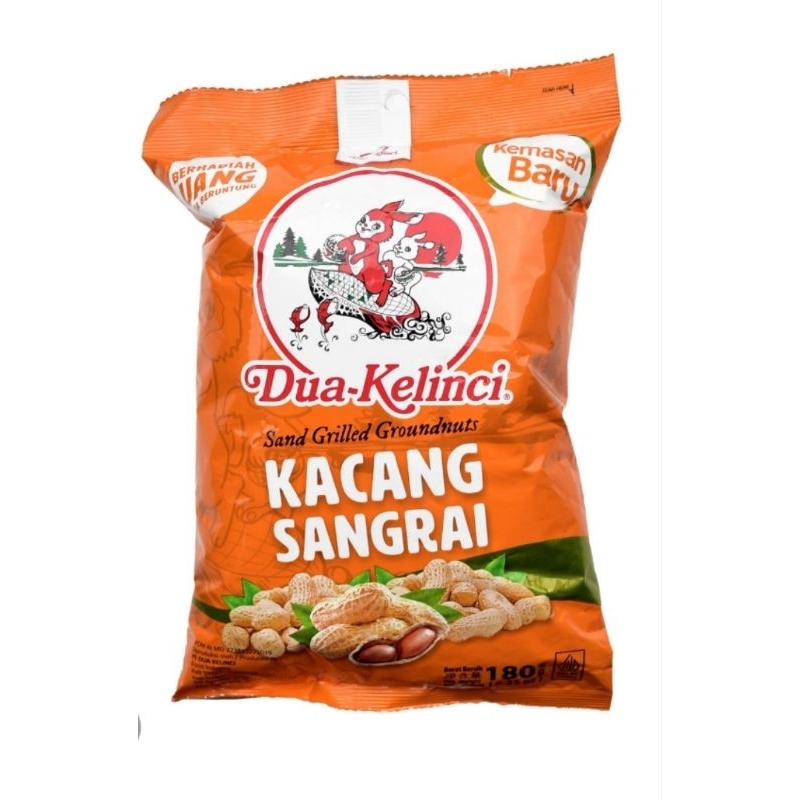 

SANGRAI KACANG Dua-Kelinci 180 gr