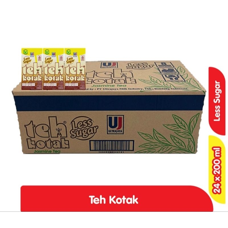 

TEH KOTAK LESS SUGAR KARTON ISI 24x300mL