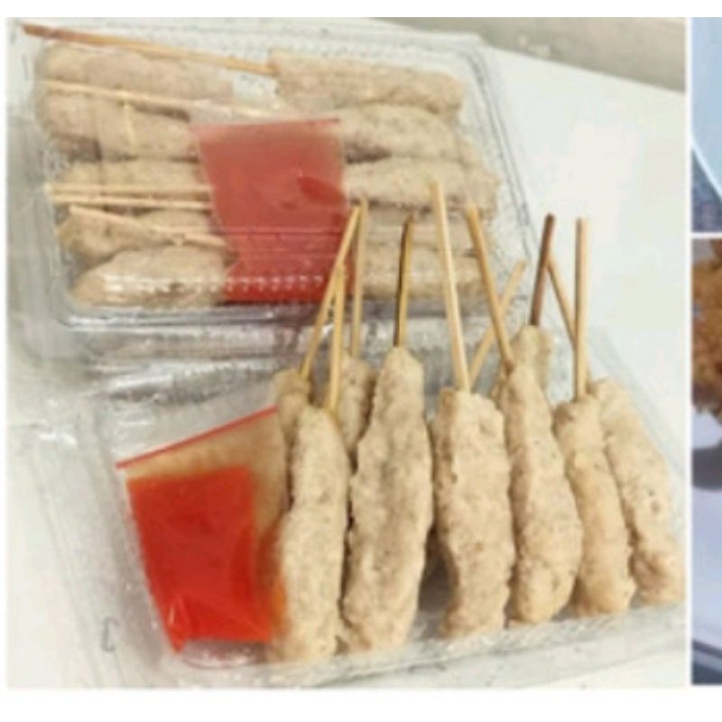

Sempol ayam asli Frozen isi 10pc gratis saos