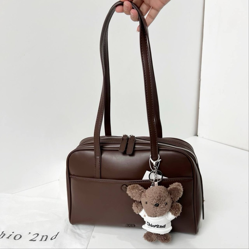 Tas Chio bahu shoulder bag tote coklat