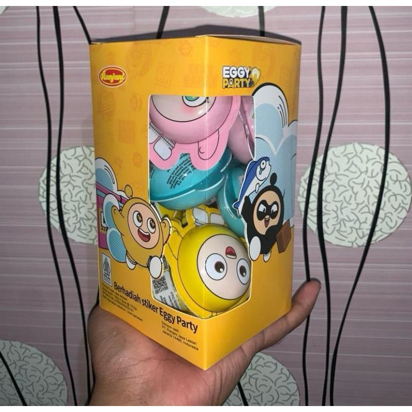 

Permen Lunak Eggy Party isi 12pcs/pack
