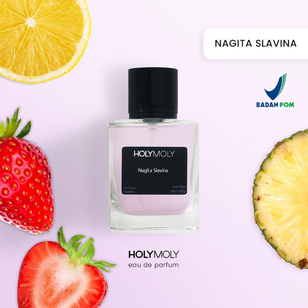 Holymoly Parfum NAGITA - Parfum EDP Wanita Pria UNISEX Tahan lama