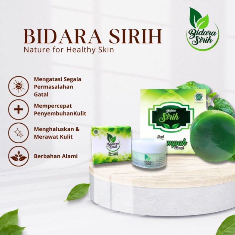 obat gatal ampuh sabun dan salep BIDARA SIRIH sudah bersertifikat BPOM dan halal