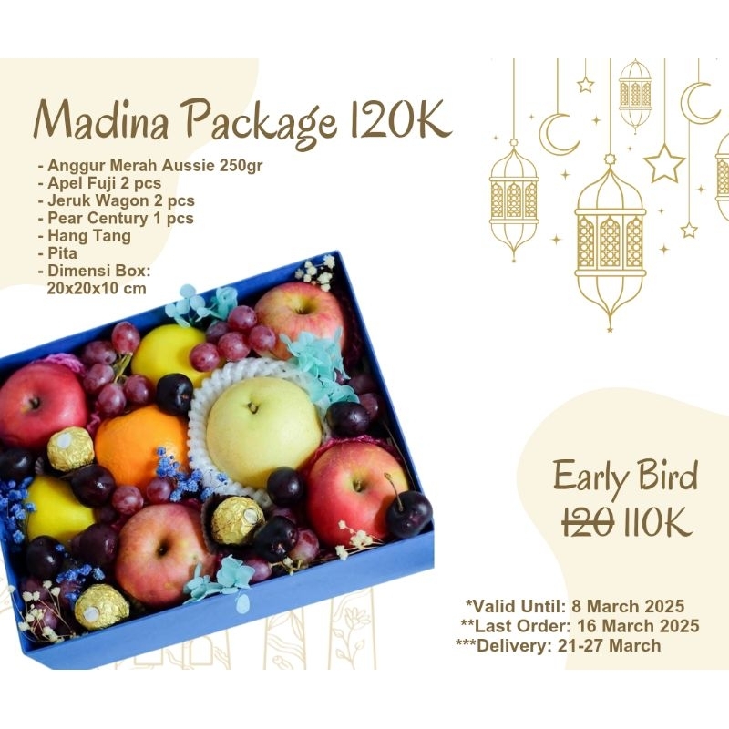 

Hampers Lebaran Buah Segar Premium Madina Package
