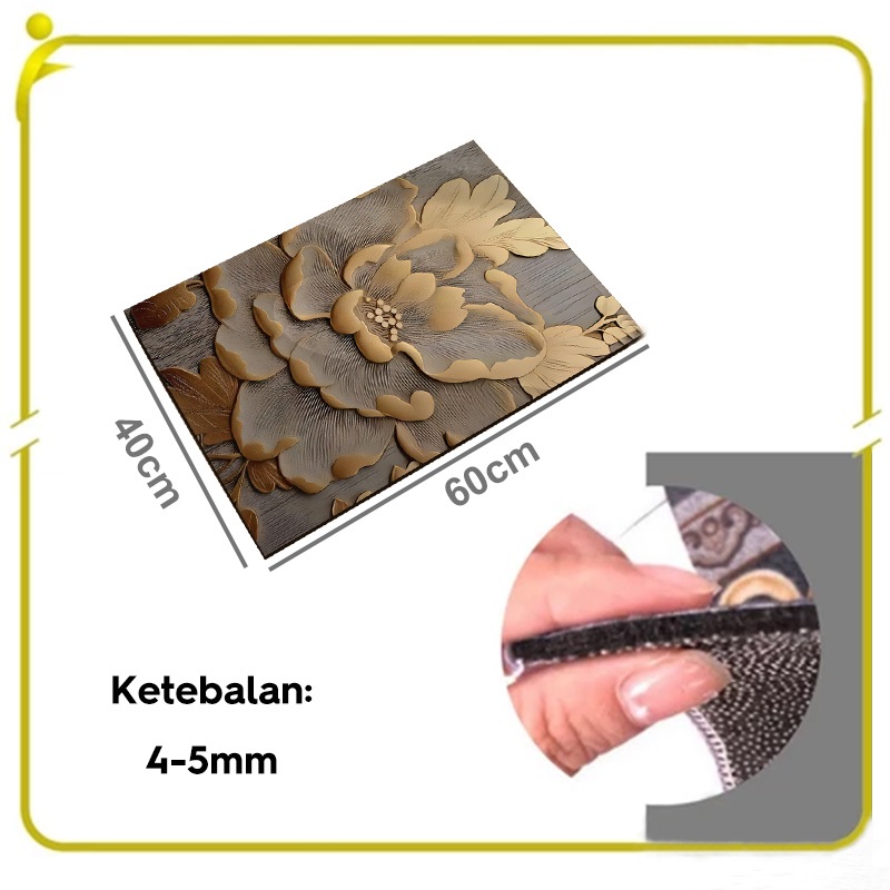 HOT KESET KAKI KESET KAMAR ANTI SLIP SERAP AIR / KESET KAMAR MANDI SERAP AIR / KESED KAMAR MANDI