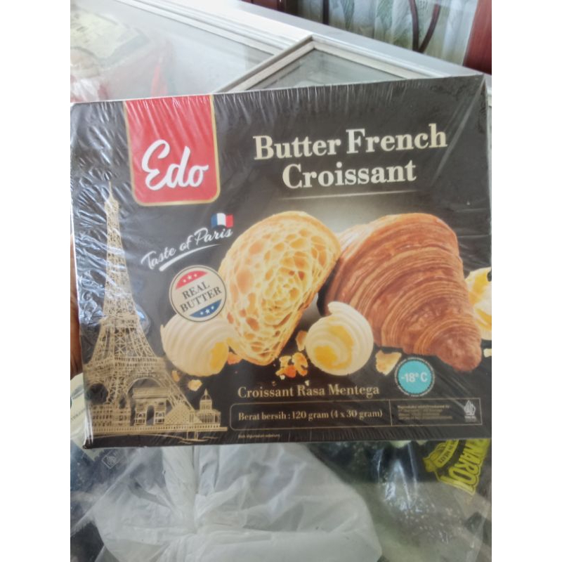 

EDO BUTTER FRENCH CROISSANT 120GR