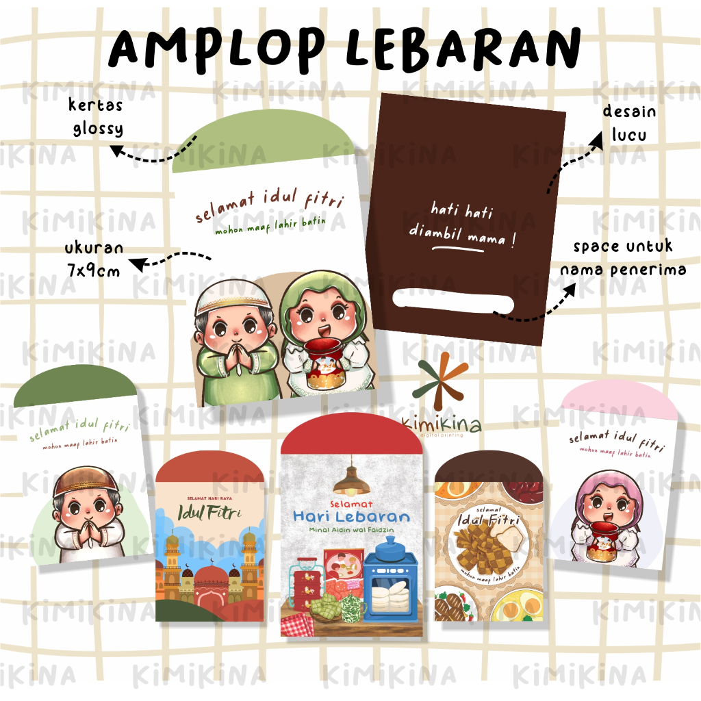 

AMPLOP LEBARAN IDUL FITRI ANGPAU 2025 LUCU AESTHETIC VIRAL