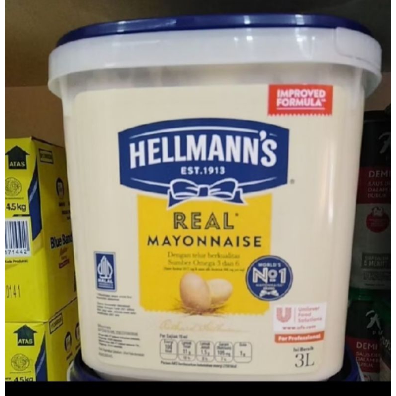 

mayonnaise Hellman's-3Liter