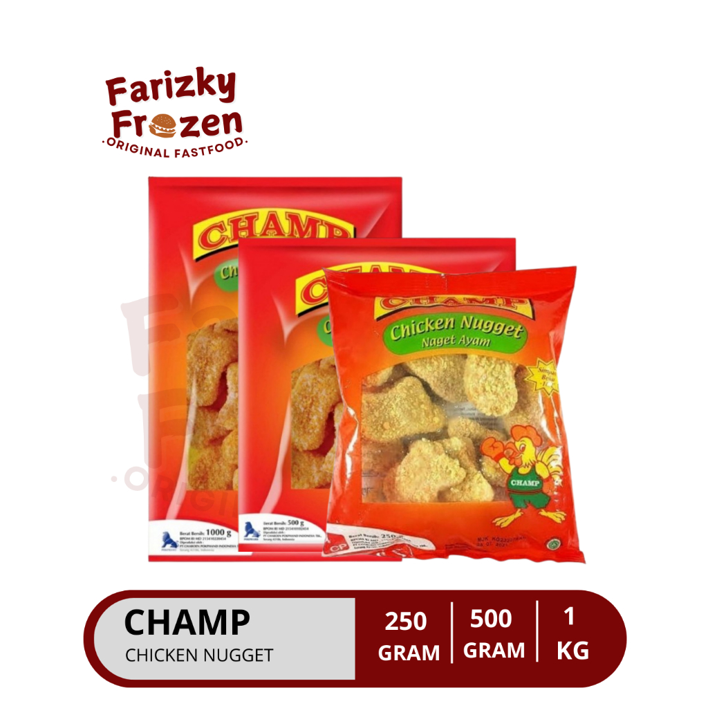 

Termurah Champ Chicken Nugget / Nugget Champ / Chicken Nugget