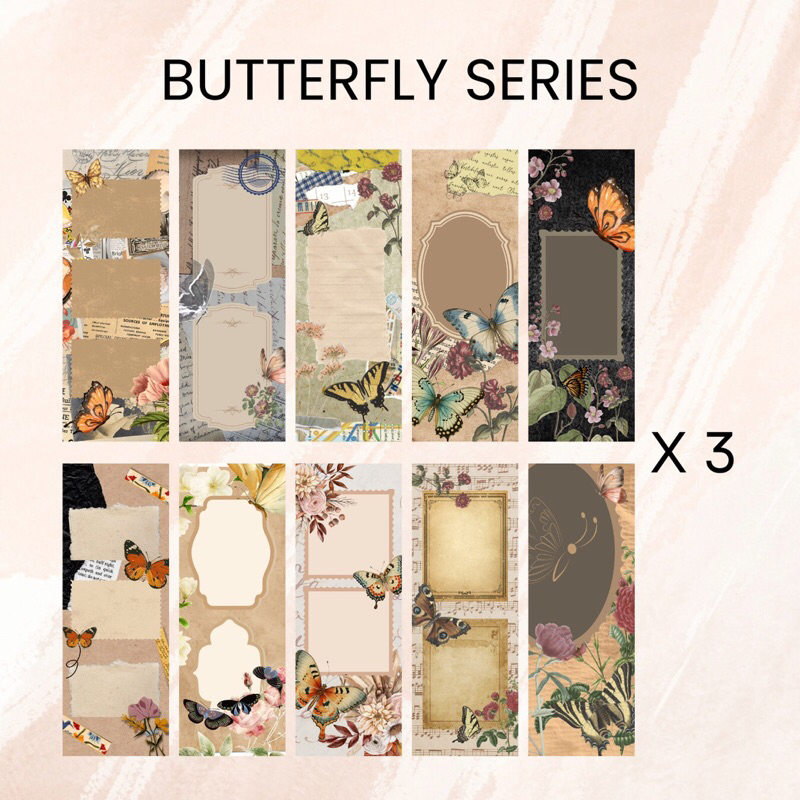 CLAWS | Vintage Paper | Notepad | Jurnaling | Vintage Aesthetic | Jurnal Set | Memopad