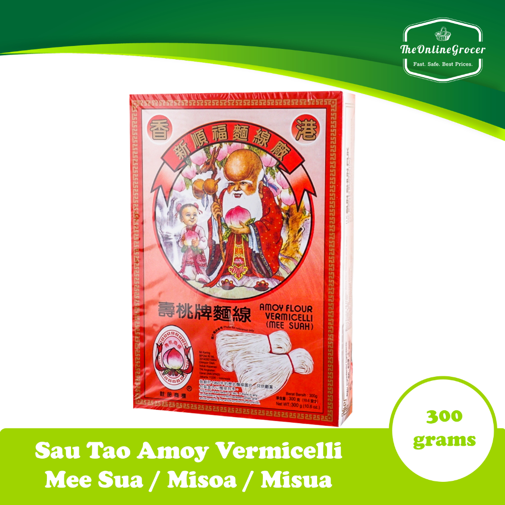 

Sau Tao Amoy Vermicelli Mee Suah Cap Orang Tua 300gr - Misuah, misoa, misua