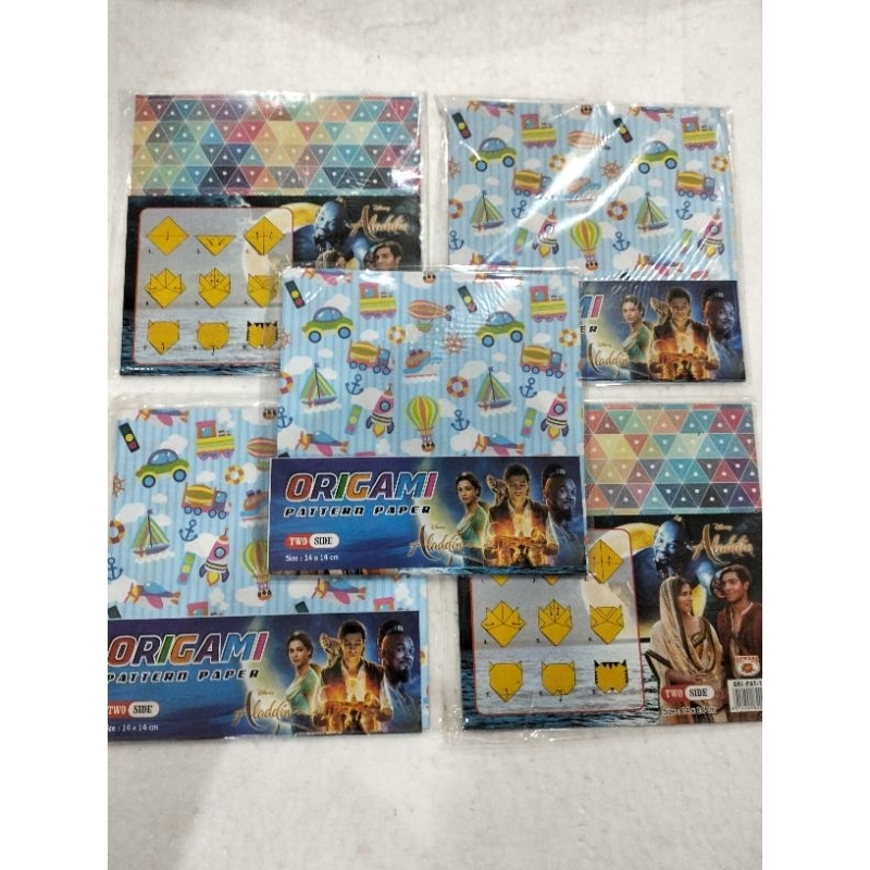 

ORIGAMI 14 X 14 MOTIF KERTAS ORIGAMI MOTIF
