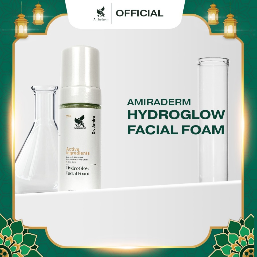 Amiraderm HydroGlow Facial Foam - Professional Grade Skincare