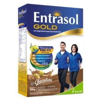 

ENTRASOL GOLD COKLAT 340G BOX