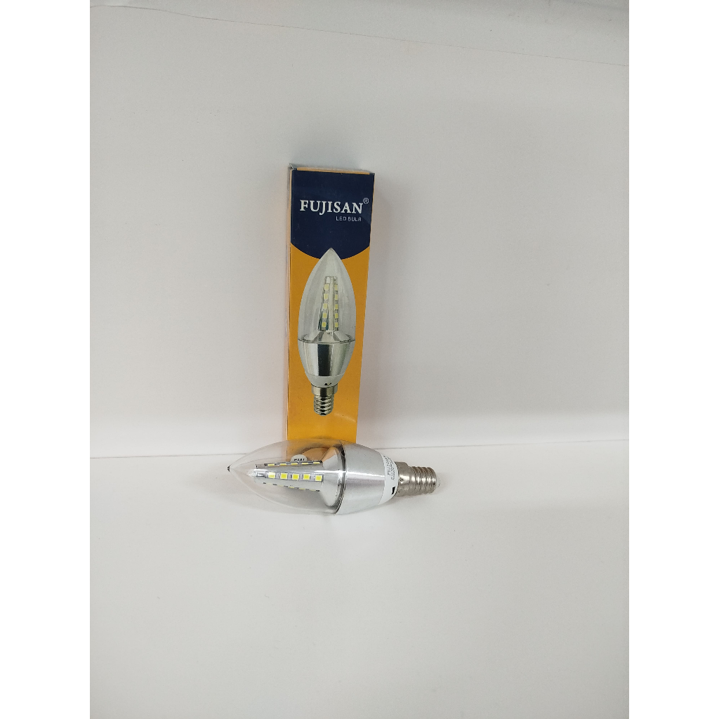 fujisan lampu lilin led bulb 5 watt