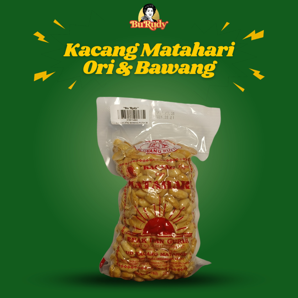 

Kacang Cap Matahari Original & Bawang 250gr