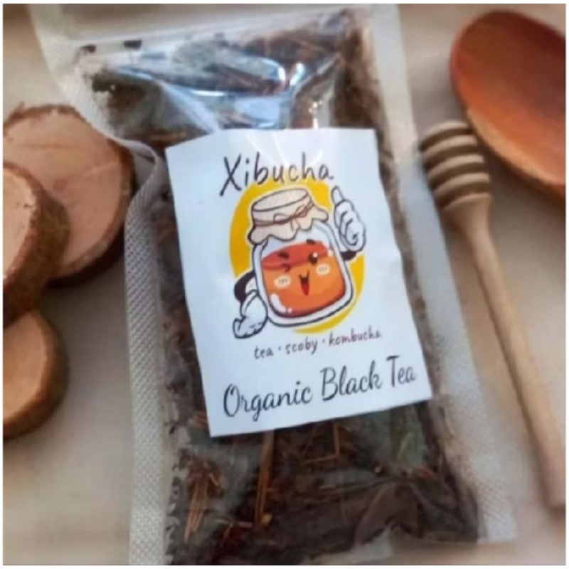 

Organic Black Tea/ Teh Hitam Organik untuk fermentasi Scoby Kombucha