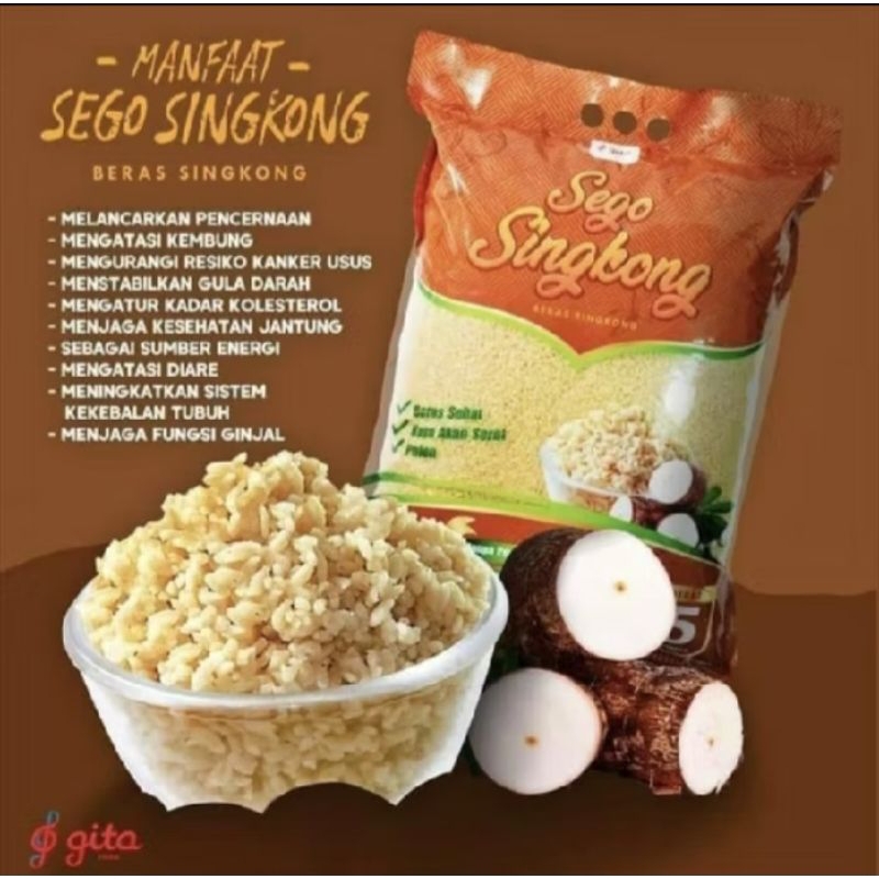 

beras sego singkong gita 700gr