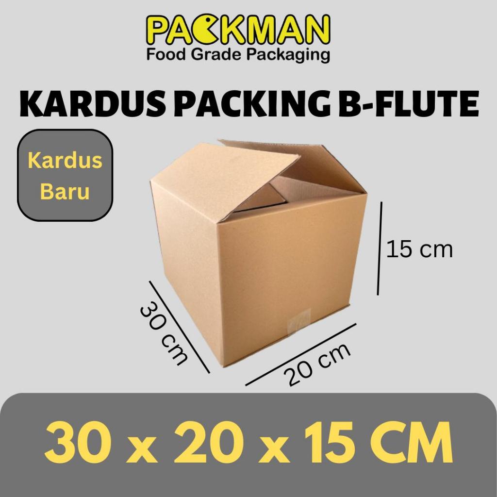 

KARDUS PACKING 30x20x15 cm / BOX KARTON CORUGATED B-FLUTE / PACKING ONLINE