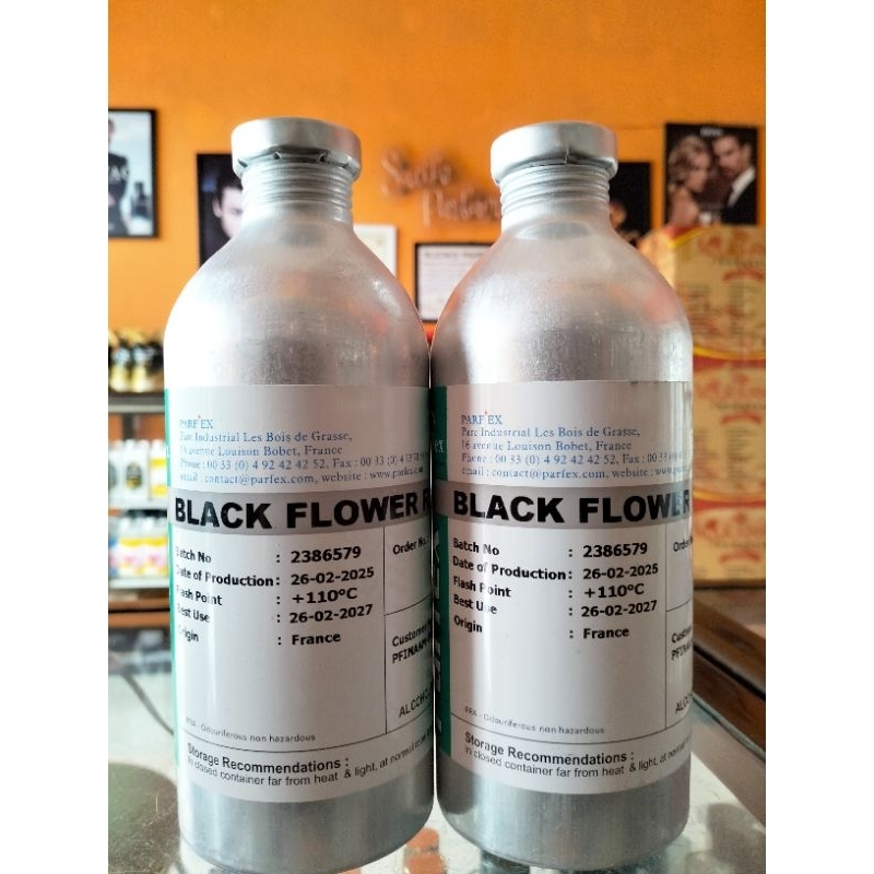 BLACK FLOWER atau AVRIL FORBIDDEN ROSE by parfex kemasan segel pabrik 500ml