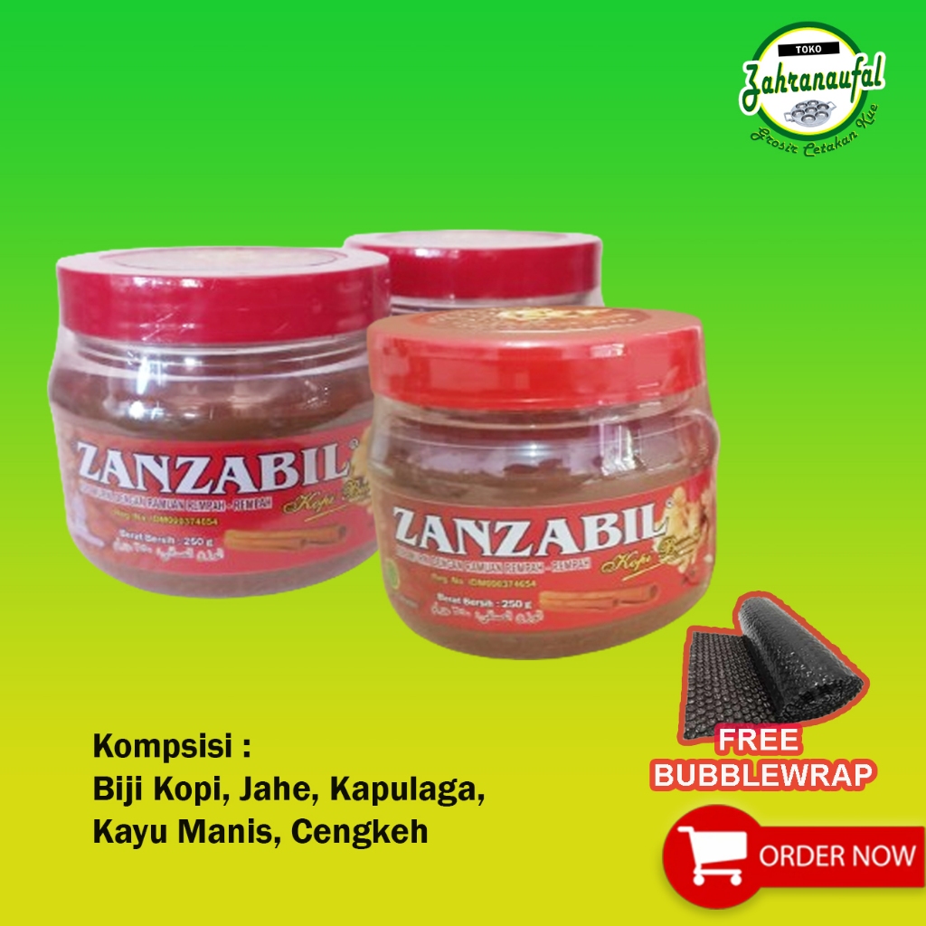 

KOPI ZANZABIL TOPLES REMPAH PENAMBAH STAMINA