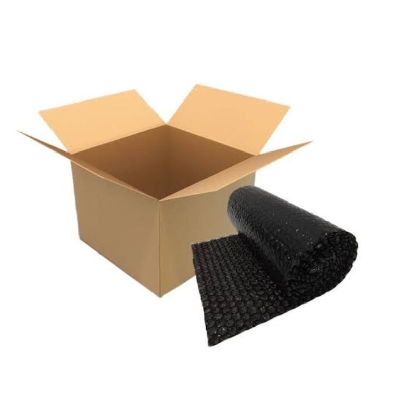 

Kardus dan Bubble wrap