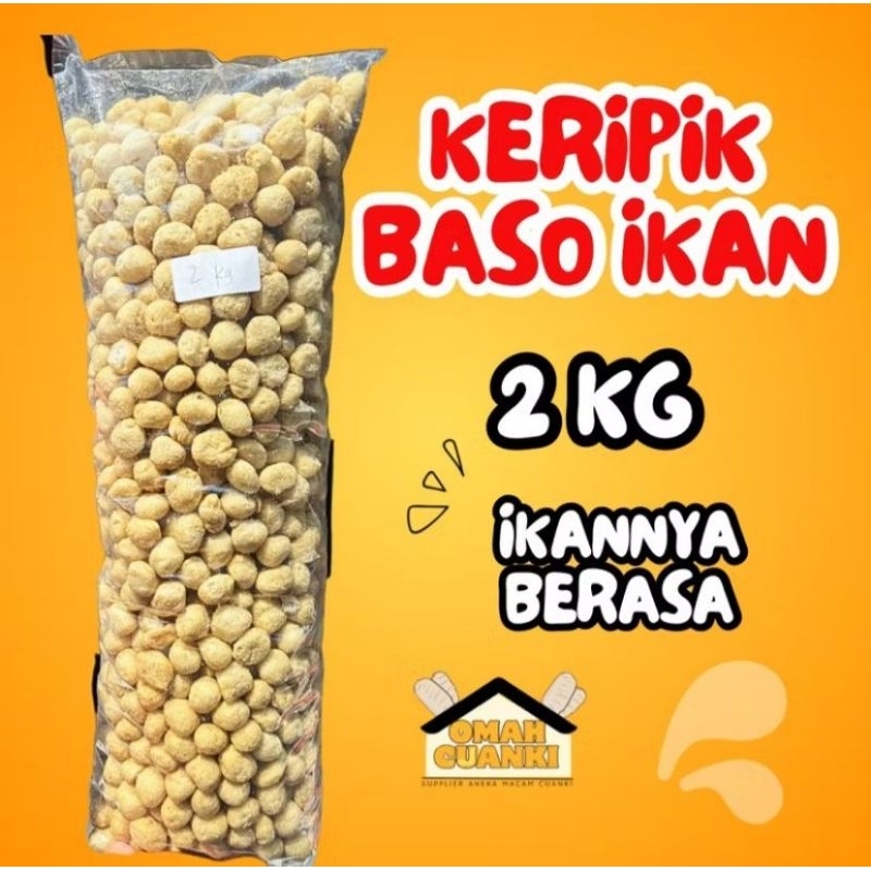 

2 KG Keripik Baso Ikan Ori